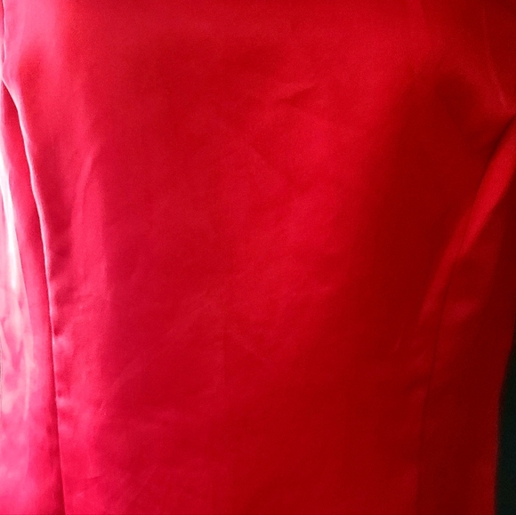 Sag Harbor Red Sleeveless Shirt size 10 with zipper on the side. - Picture 7 of 15